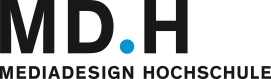 Logo Mediadesign Hochschule fuer Design und Informatik Mediadesign Hochschule Logo
